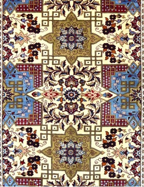 Beige Perzië Perzisch Tapijt  345 x 248 cm