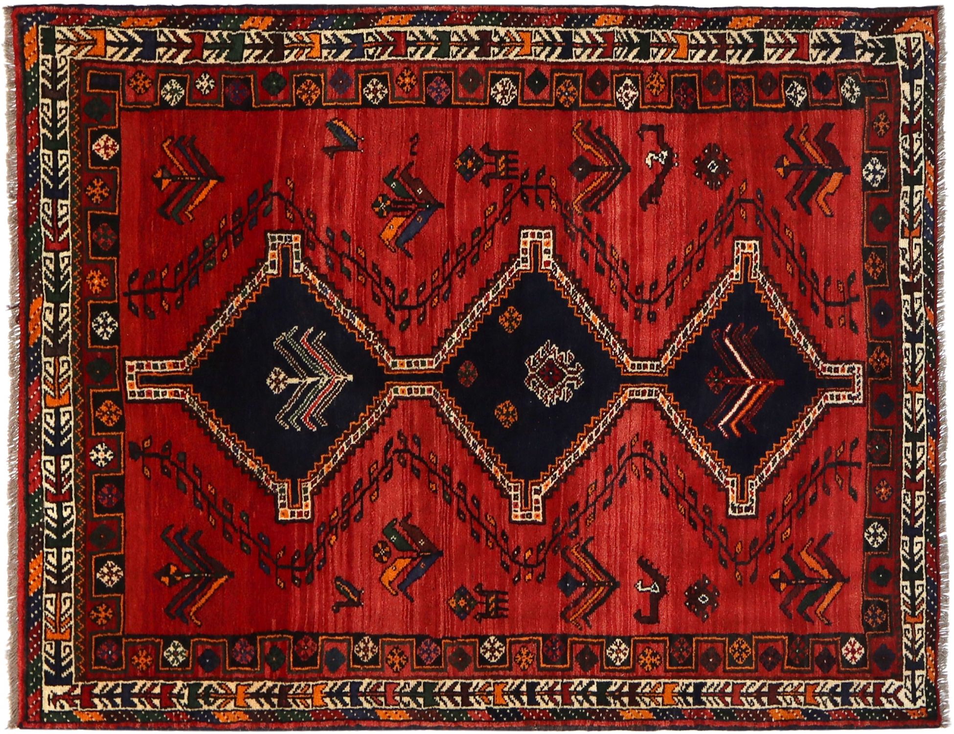 Persian Rug  red  <br/>231 x 152 cm