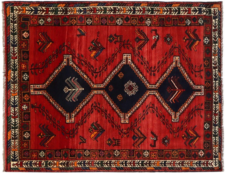 Rosso Persiano Shiraz Qashqai 231 x 152 cm