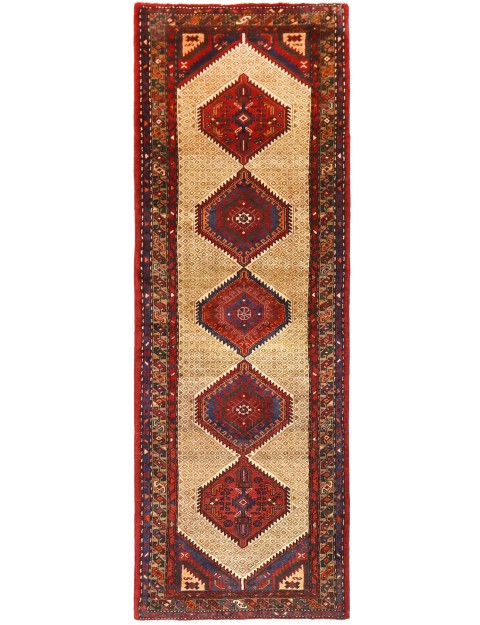 Beige Persien Perserteppich 317 x 114 cm