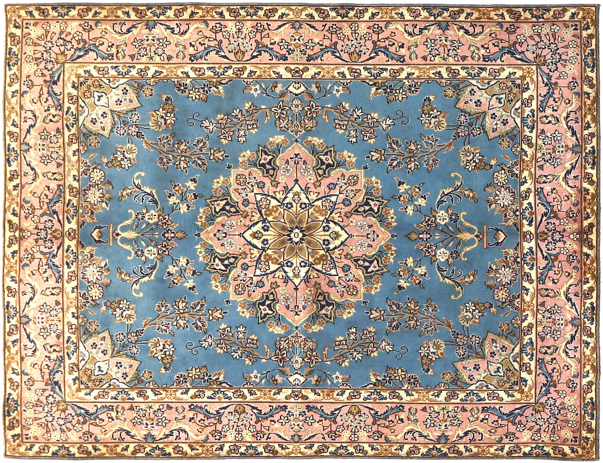 Tappeto persiano  blu <br/>245 x 200 cm