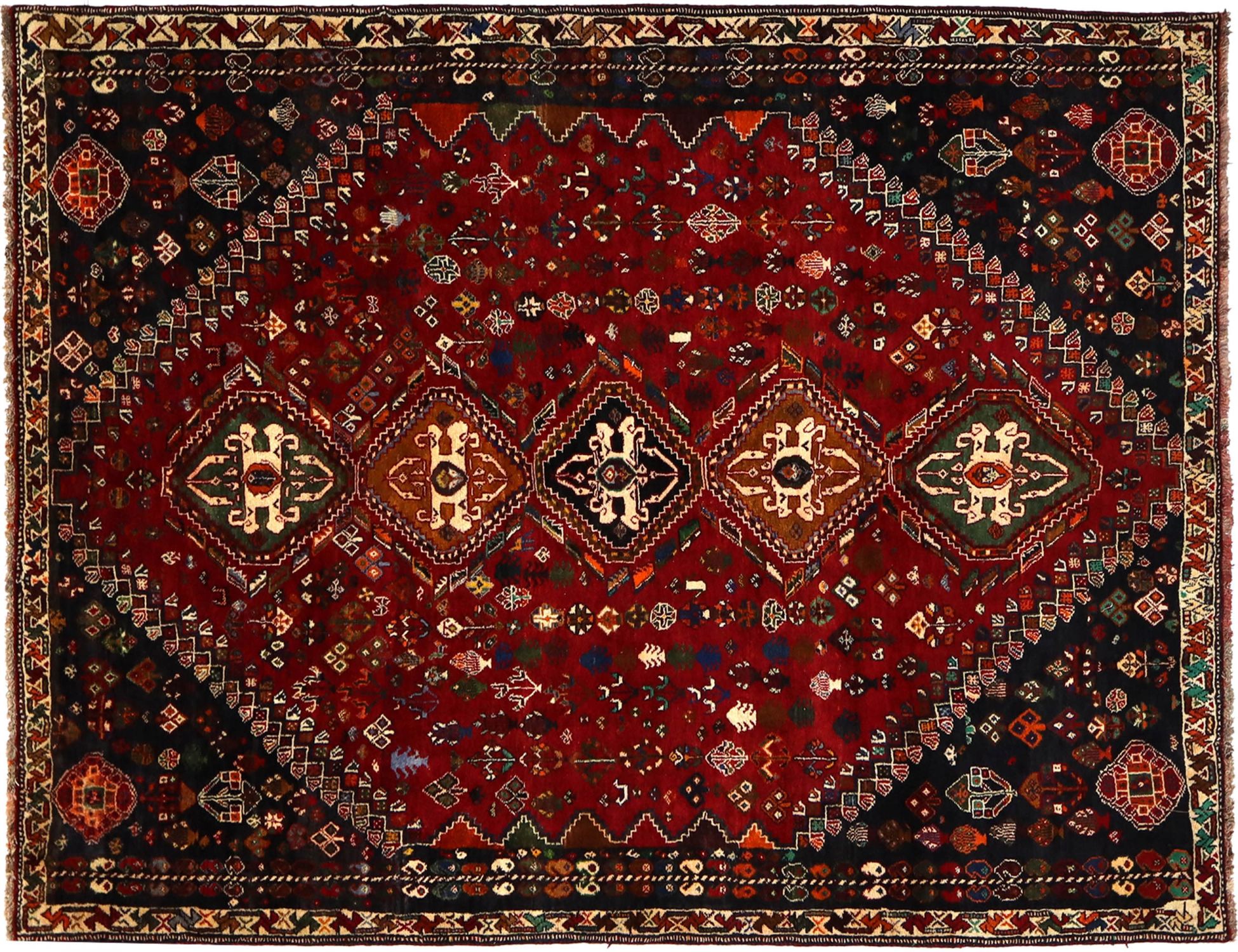 Persisk Tæppe  rød <br/>266 x 168 cm
