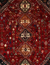 Red  Persia Shiraz Qashqai  266 x 168 cm