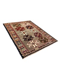 Grå Persien Shiraz Qashqai   211 x 126 cm