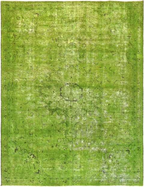 Green  Persia Persian Vintage Carpet  310 x 220 cm
