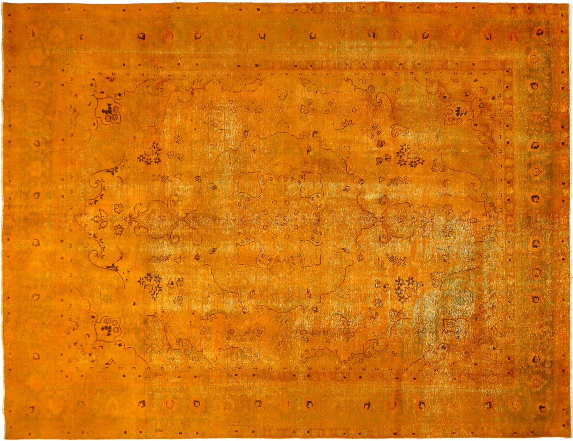 Tapis Persan vintage  orange <br/>368 x 279 cm