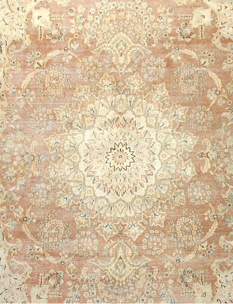 Beige Persia Persisk vintage teppe  390 x 290 cm