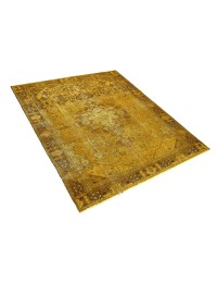 Yellow Persia Persian Vintage Carpet 275 x 185 cm - view 3