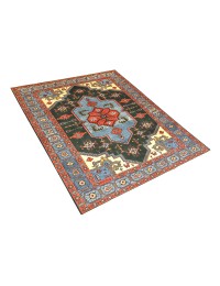 Bleu Persan Tapis Persan vintage  285 x 185 cm