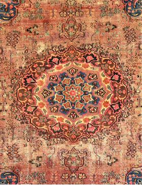 Tappeto vintage persiano 280 x 195 arancione