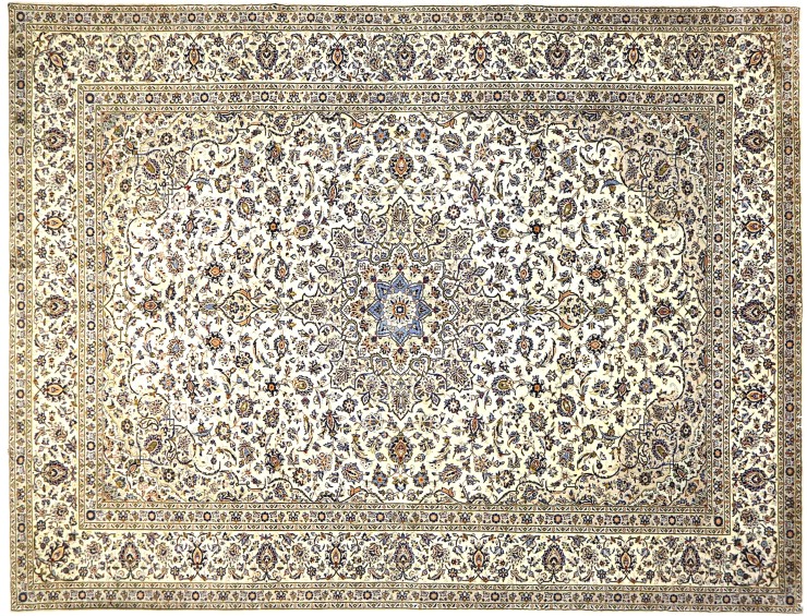 Beige Persia Persian Rug 405 x 293 cm