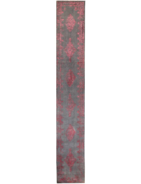 Grau Persien Perserteppich 598 x 90 cm