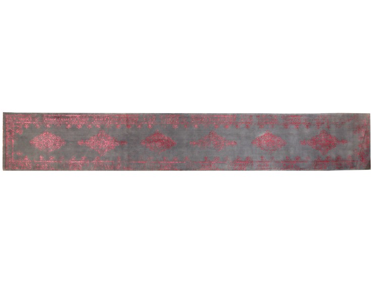Grise Persan Tapis persan 598 x 90 cm