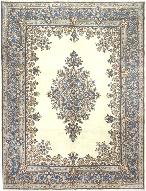 Beige Persien Kerman  377 x 270 cm