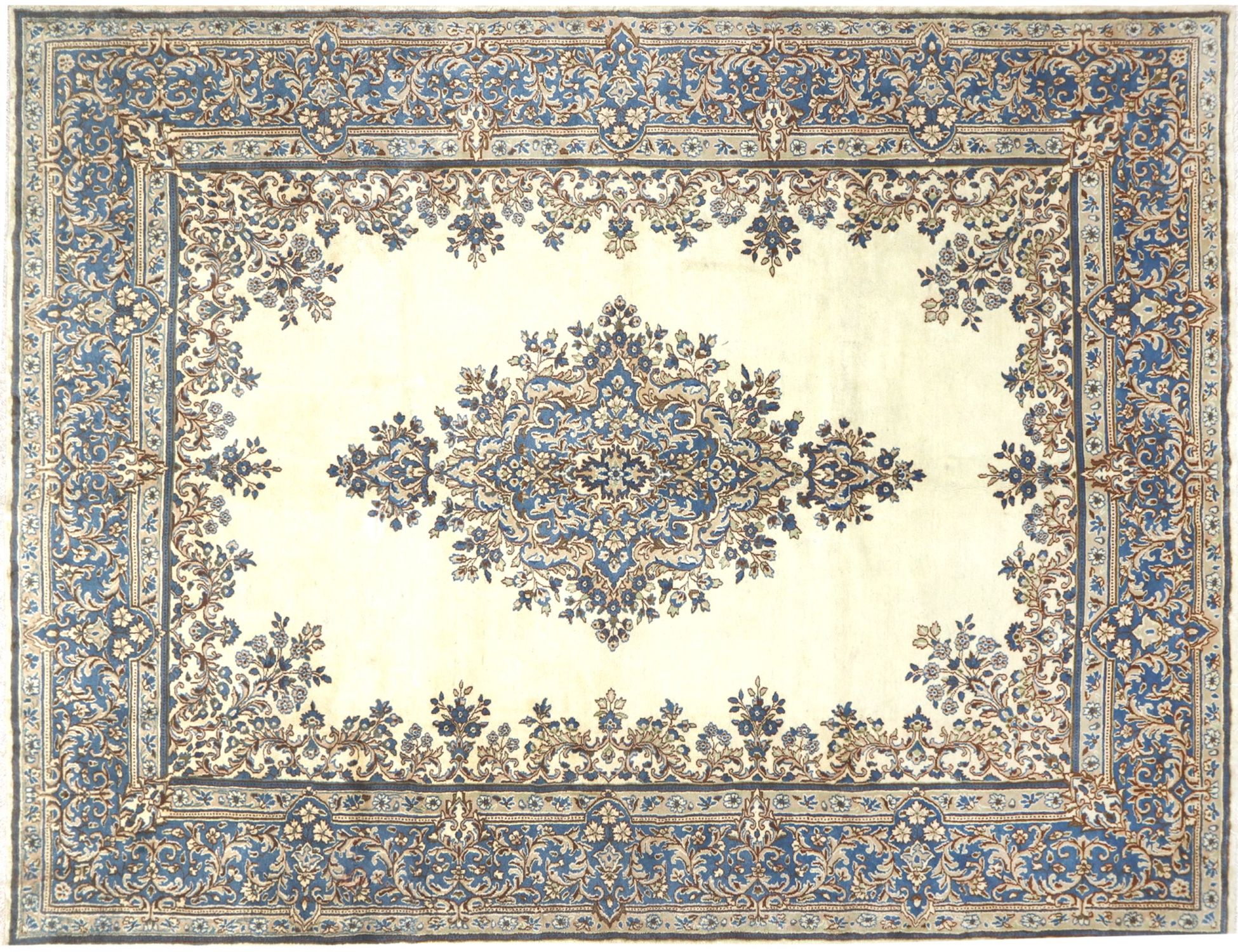 Tapis persan  beige <br/>377 x 270 cm