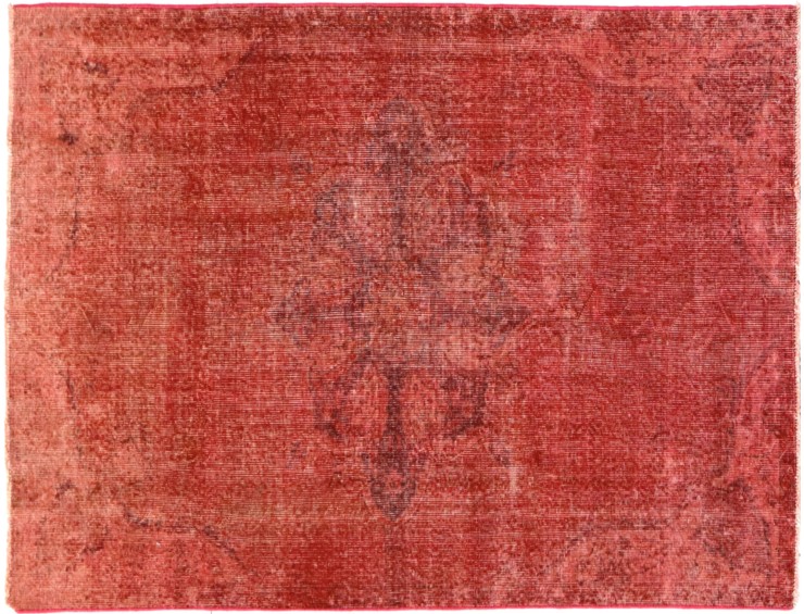 Röda Turkiet  vintage matta  245 x 140 cm