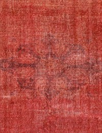Röda Turkiet  vintage matta  245 x 140 cm