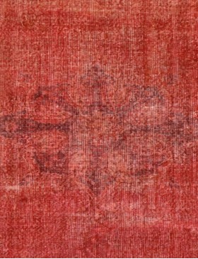 Röda Turkiet  vintage matta  245 x 140 cm