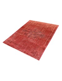 Röda Turkiet  vintage matta  245 x 140 cm