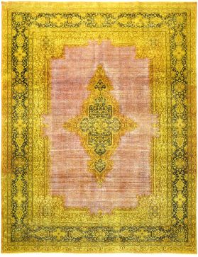 Persisk Vintagetæppe 370 x 265 gul