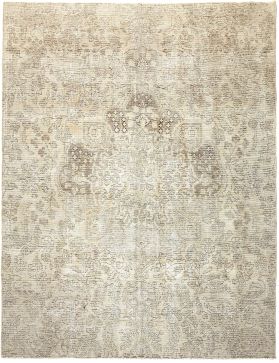 Perzisch Vintage Tapijt 292 x 220 beige