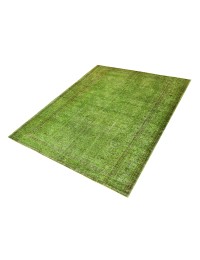 Verde Turquía Alfombra vintage 280 x 168 cm - view 2