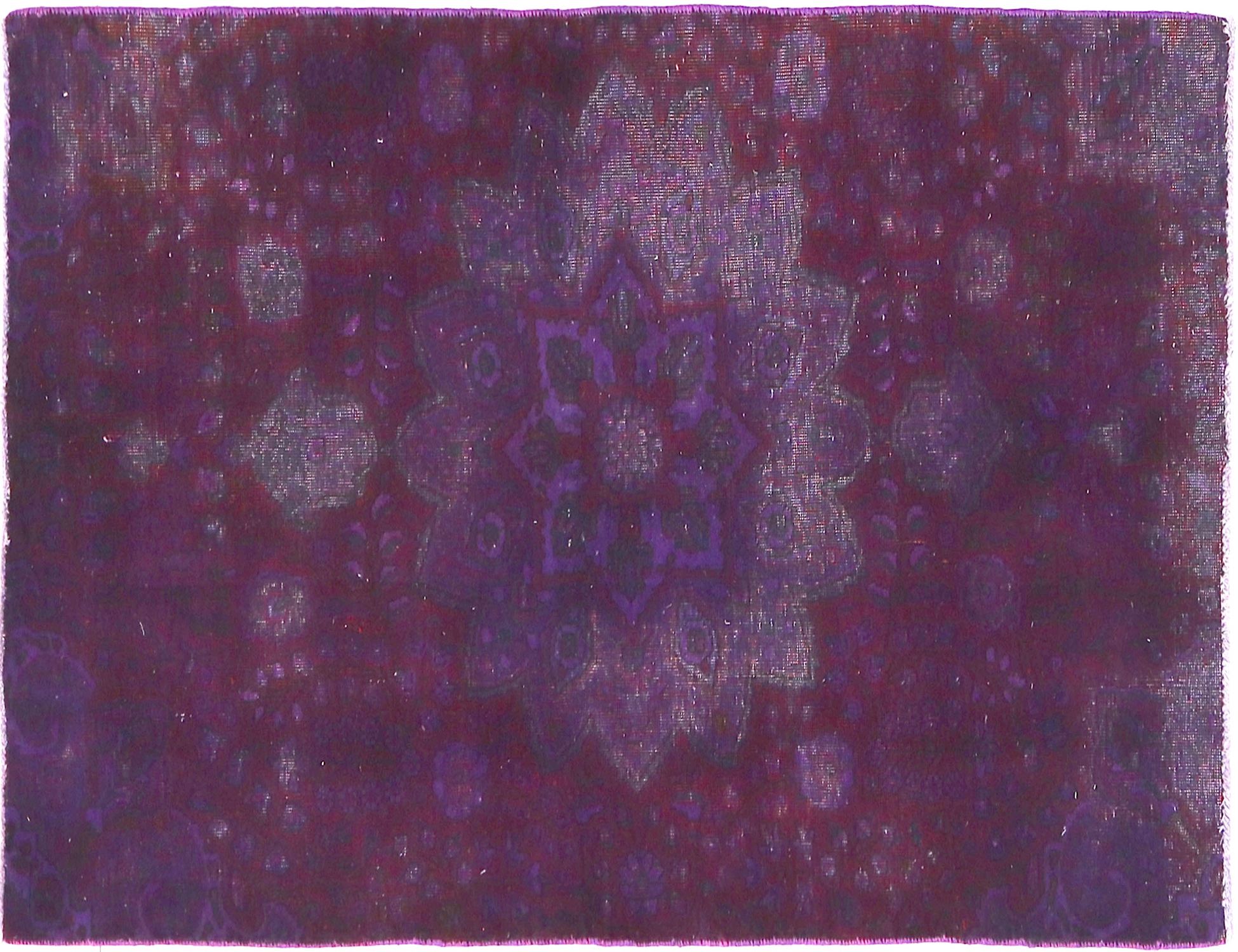 Alfombra persa vintage  púrpura <br/>210 x 108 cm