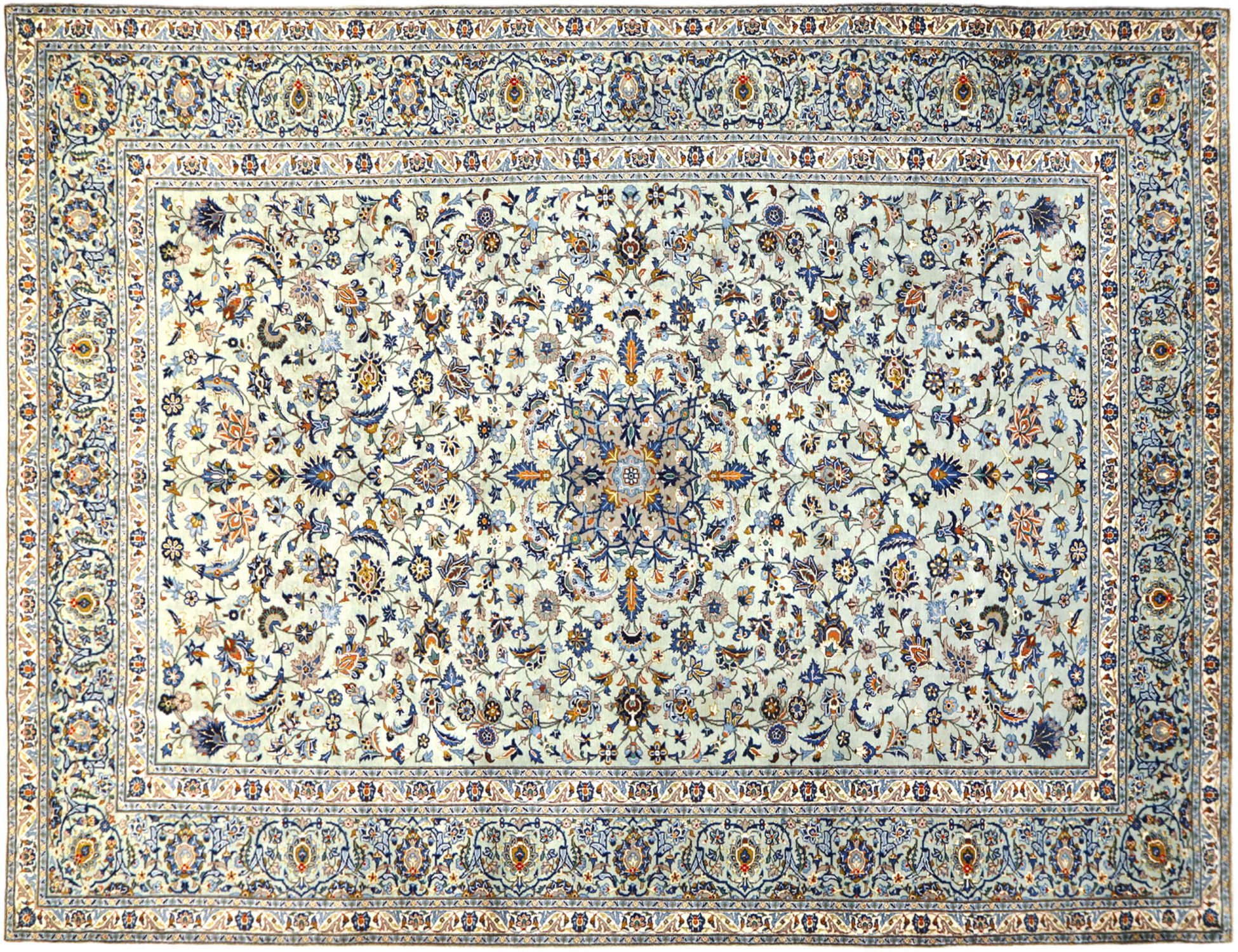 Tappeto persiano  blu <br/>427 x 285 cm