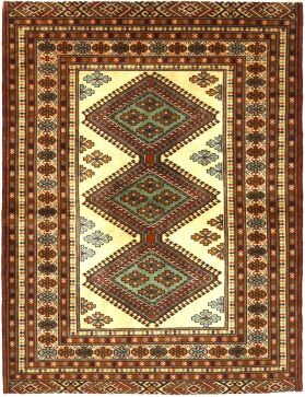 Perzisch Tapijt 193 x 132 beige