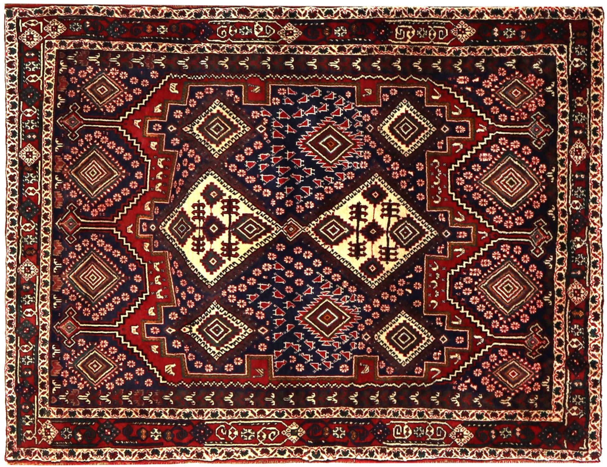 Persisk Tæppe  rød <br/>180 x 134 cm