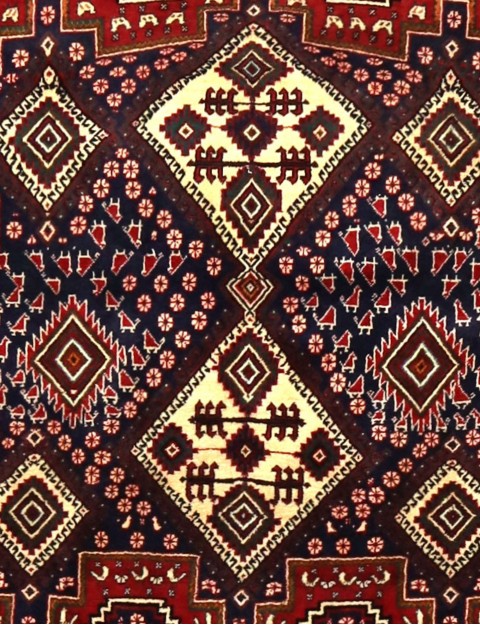 Rød Persia Hamadan  180 x 134 cm