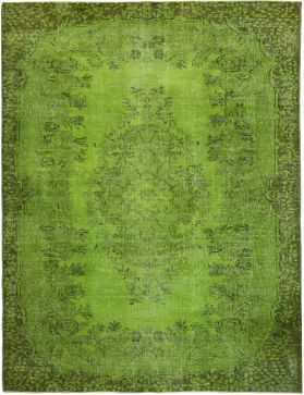Vintage Tapijt 290 x 183 groen