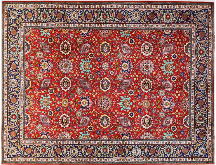 Rød Persien Persisk Tæppe 324 x 243 cm