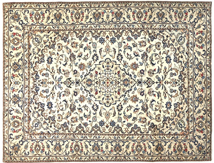 Beige Persa Alfombra Persa 284 x 197 cm