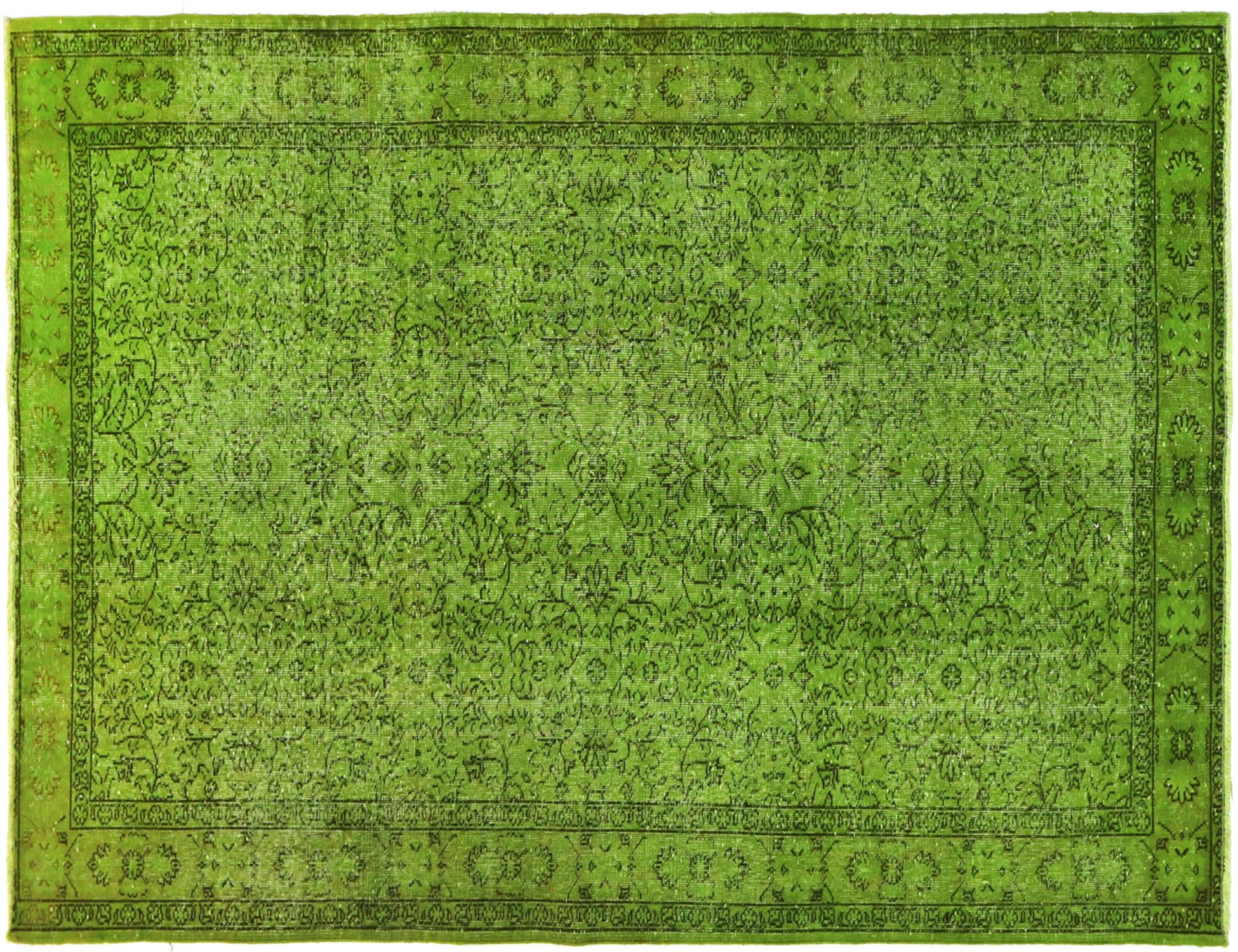  Vintage Teppich  grün <br/>267 x 170 cm