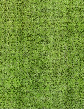Vert Turc Tapis  vintage  267 x 170 cm