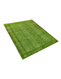 Verde Turquía Alfombra vintage 267 x 170 cm - view 3