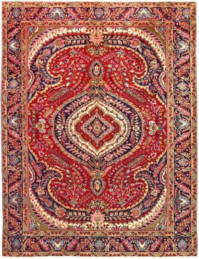 Perzisch Tapijt 283 x 194 rood