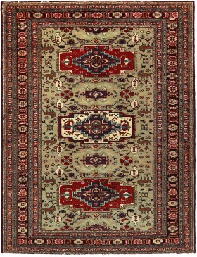 Vert Persan Tapis persan  220 x 140 cm