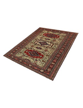 Vert Persan Tapis persan  220 x 140 cm