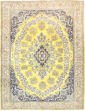 Tapis persan 418 x 297 jaune