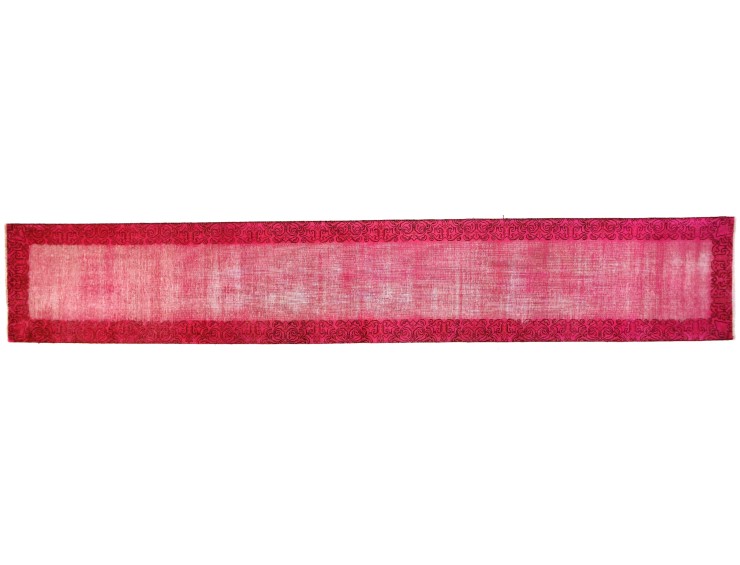 Punainen Persia Persialaiset vintage matot 481 x 80 cm