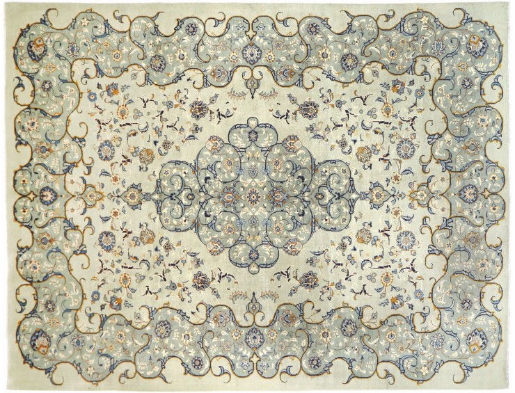 Grøn Persien Persisk Tæppe  339 x 242 cm