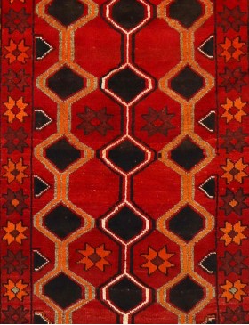 Punainen Persia Persialainen matto  262 x 124 cm