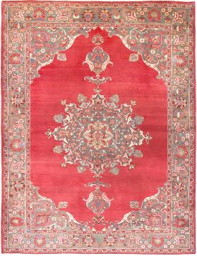 Perzisch Tapijt 297 x 200 rood