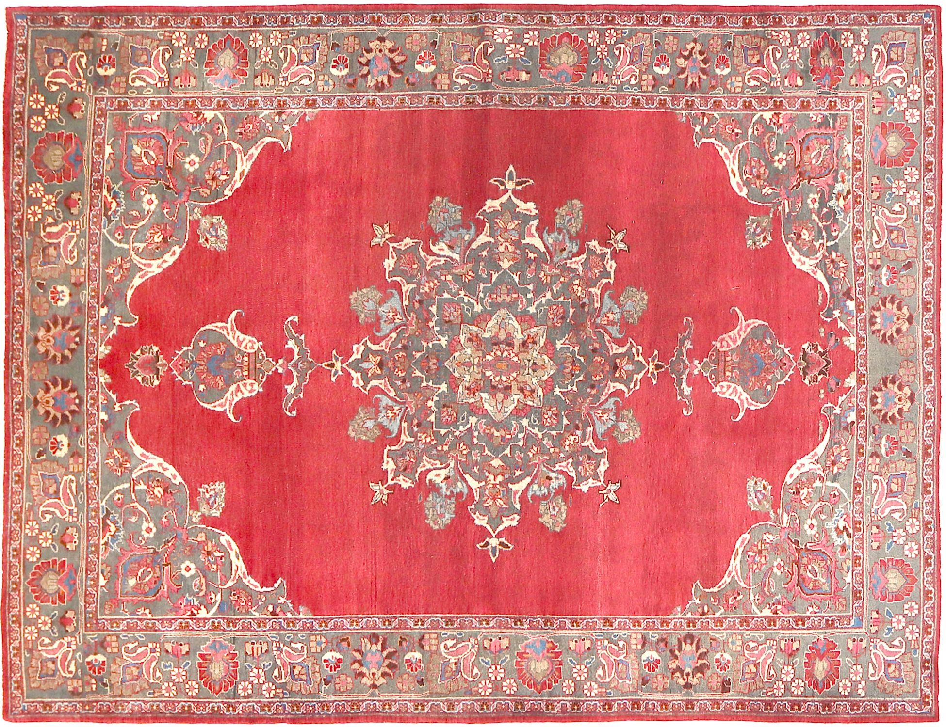 Tapis persan  rouge <br/>297 x 200 cm