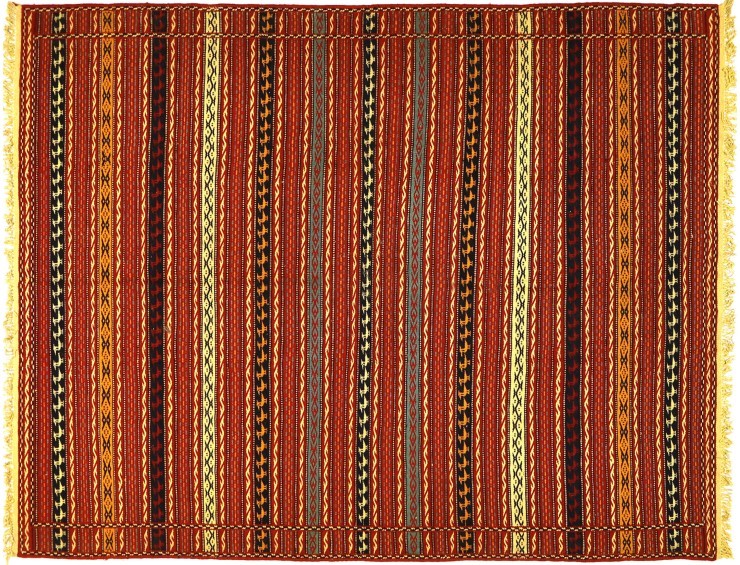 Gelb Persien Kelim 294 x 191 cm