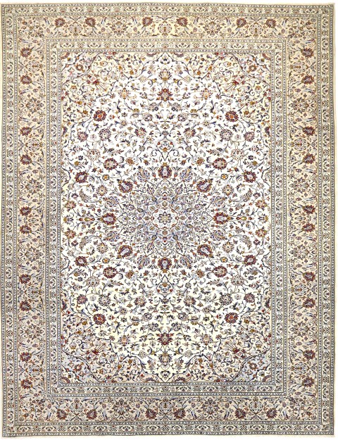 Beige Persien Kashan  405 x 303 cm