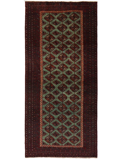 Grün Persien Perserteppich  202 x 100 cm