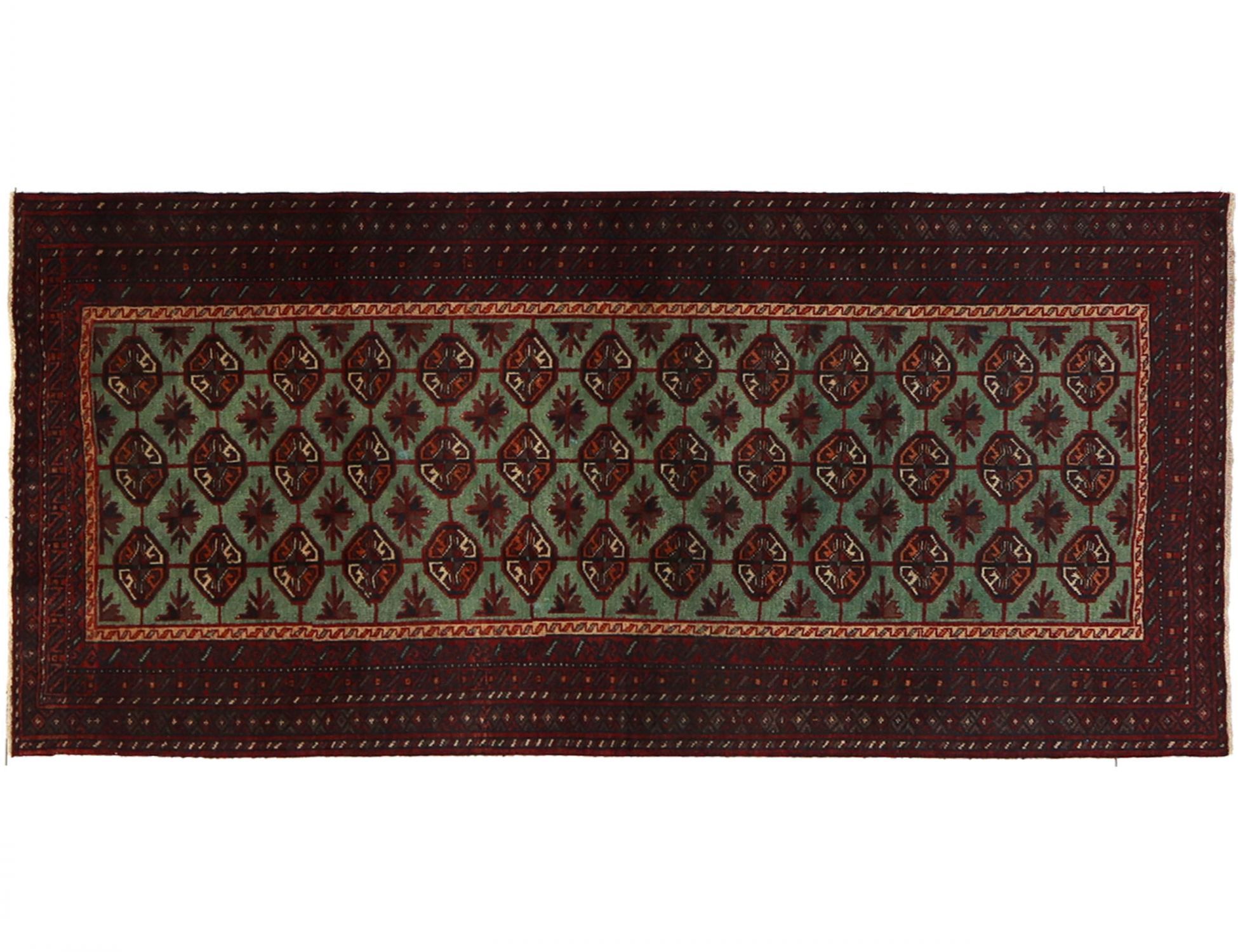 Persian Rug  green  <br/>202 x 100 cm